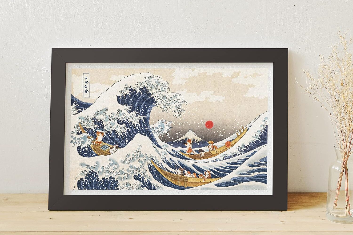 Pintoo Great Wave Cats Puzzle Box