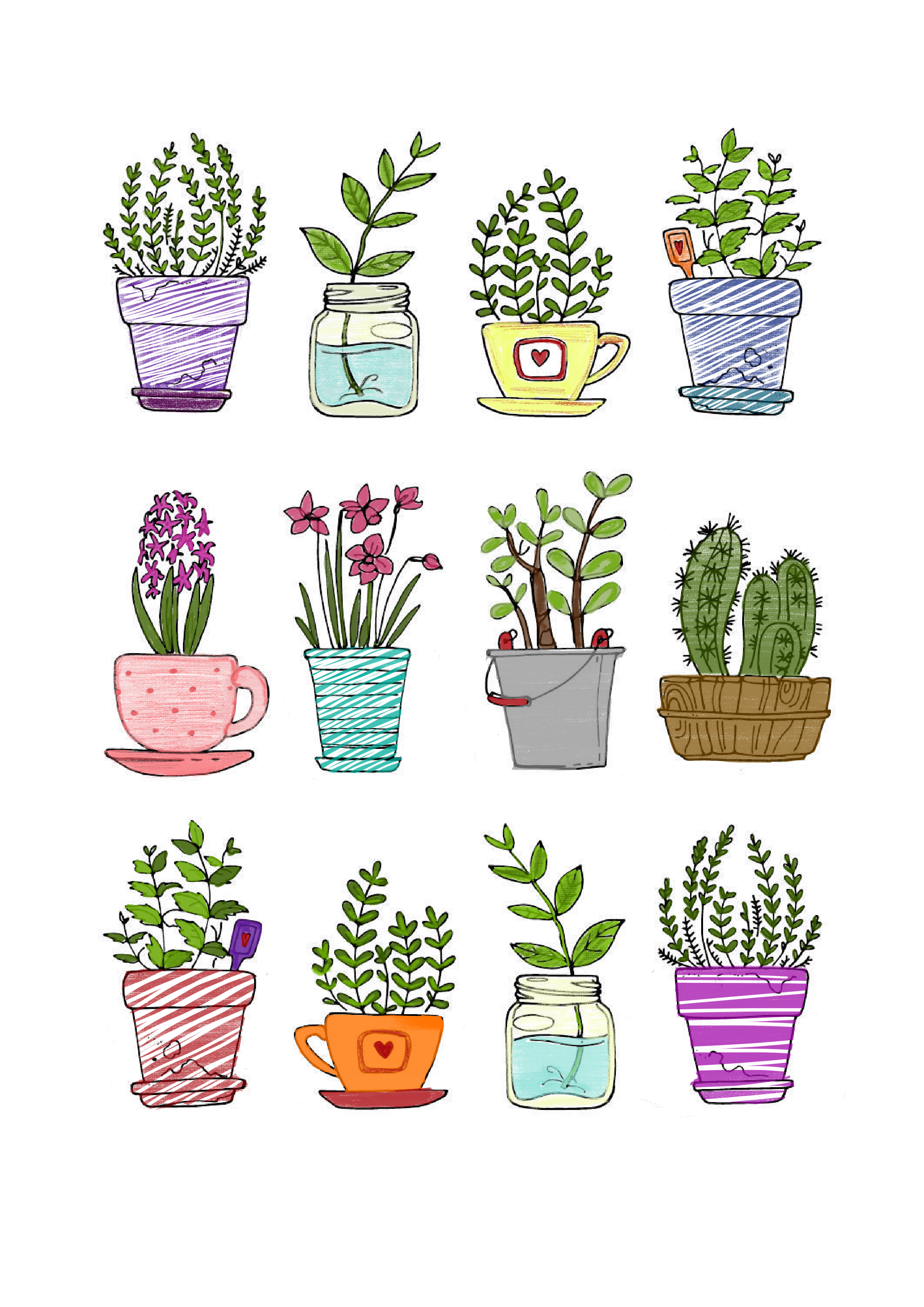Cute Plant Pots