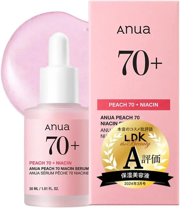 Anua Peach 70 Niacinamide Serum