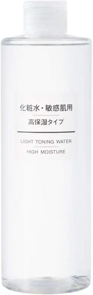 Muji Light Toning Water High Moisture – Alcohol-free gentle toner