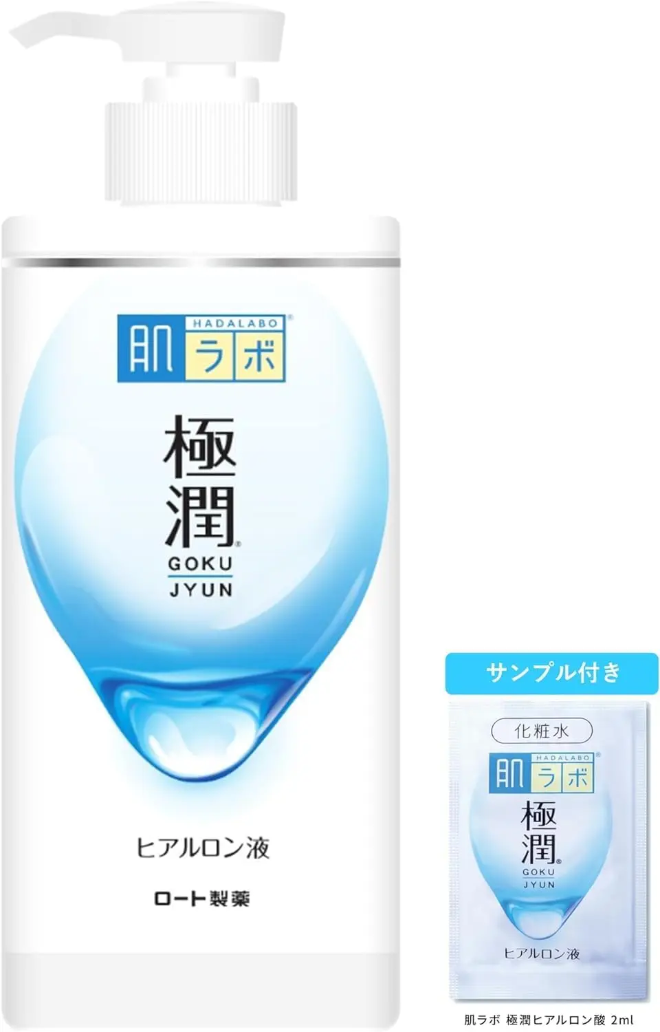 Hada Labo Gokujyun Hyaluronic Lotion – 3 types of hyaluronic acid