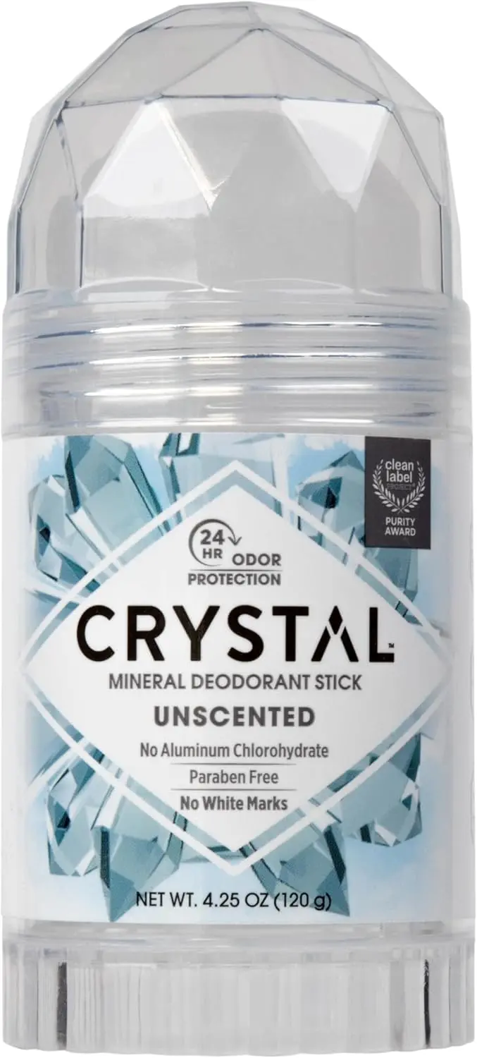 CRYSTAL Body Deodorant Stick mineral salt deodorant.