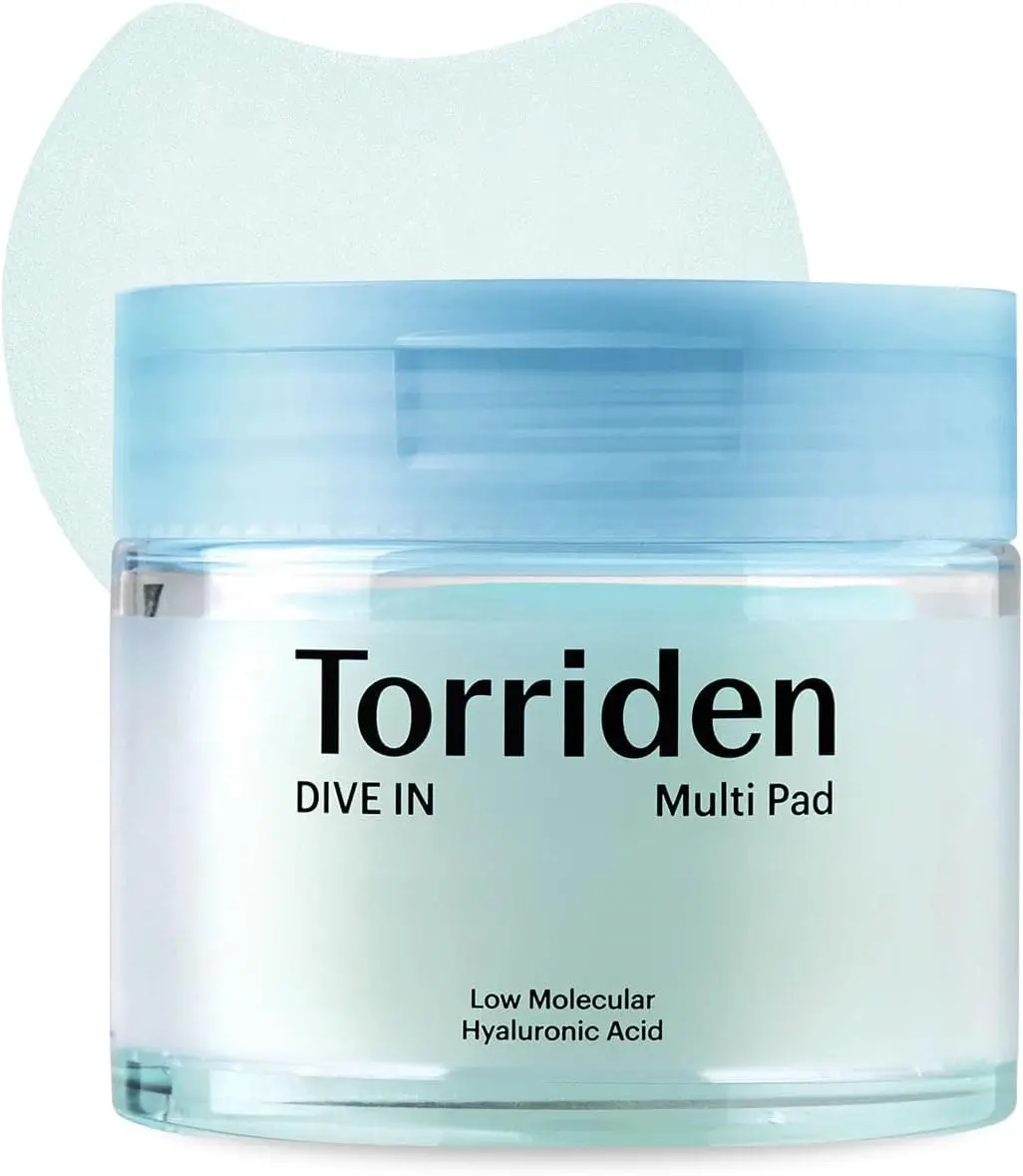 Torriden Dive In Low Molecular Hyaluronic Acid Multi Pad for dehydrated skin