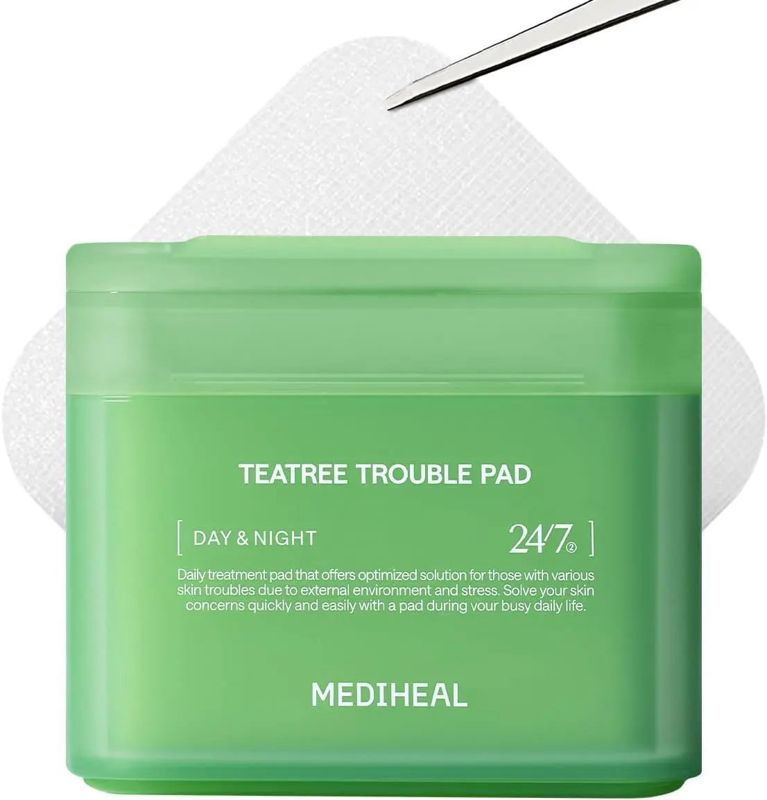MEDIHEAL Tea Tree Trouble Pad for oily and breakout prone skin